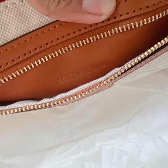 GUCCI GG Interlocking 2 Way Small Shoulder Tote Bag 727728 Canvas Beige/Blue/Red - Picture 9 of 9